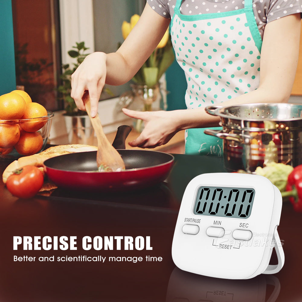 Magnetic Digital LED Kitchen Cooking Timer - Eastlakes Electronics